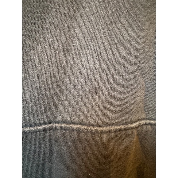 North Face Men's Sz Medium Hoodie Black Logo - Picture 5 of 5